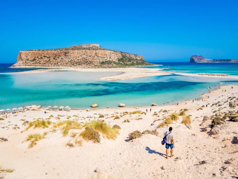 Balos from top