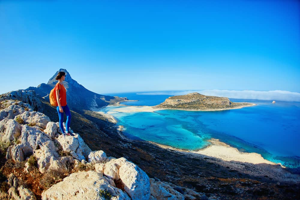 Panoramic View of Balos Bay